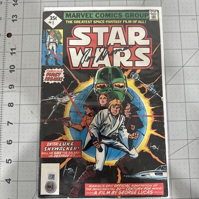 Star Wars 1-6 1977 MARVEL REPRINT Beckett Authentication Roy Thomas ...