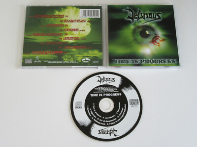 DELIRIOUS Time is Progress CD 1999 THRASH VERY RARE OOP ORIGINAL 1st PRESSING!!!