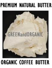 Premium 100 Organic COFFEE BUTTER UNREFINED VIRGIN RAW Cold Pressed GRADE A 2oz