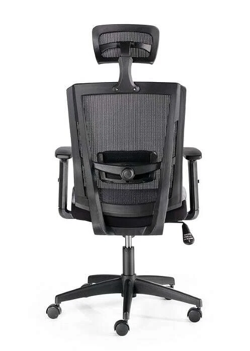 Silla de oficina ergonómica SOFIA de Euromof, cabecero y brazos regulables - Imagen 2 de 4