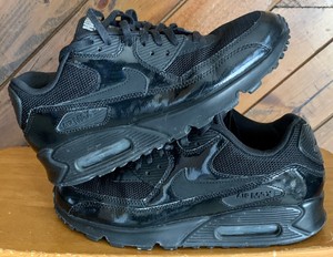 women's black patent leather nike air max 90