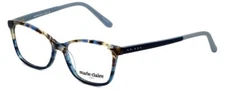 Marie Claire Designer Blue Light Blocking Glasses MC6209-BLA in Blue Amber 52mm