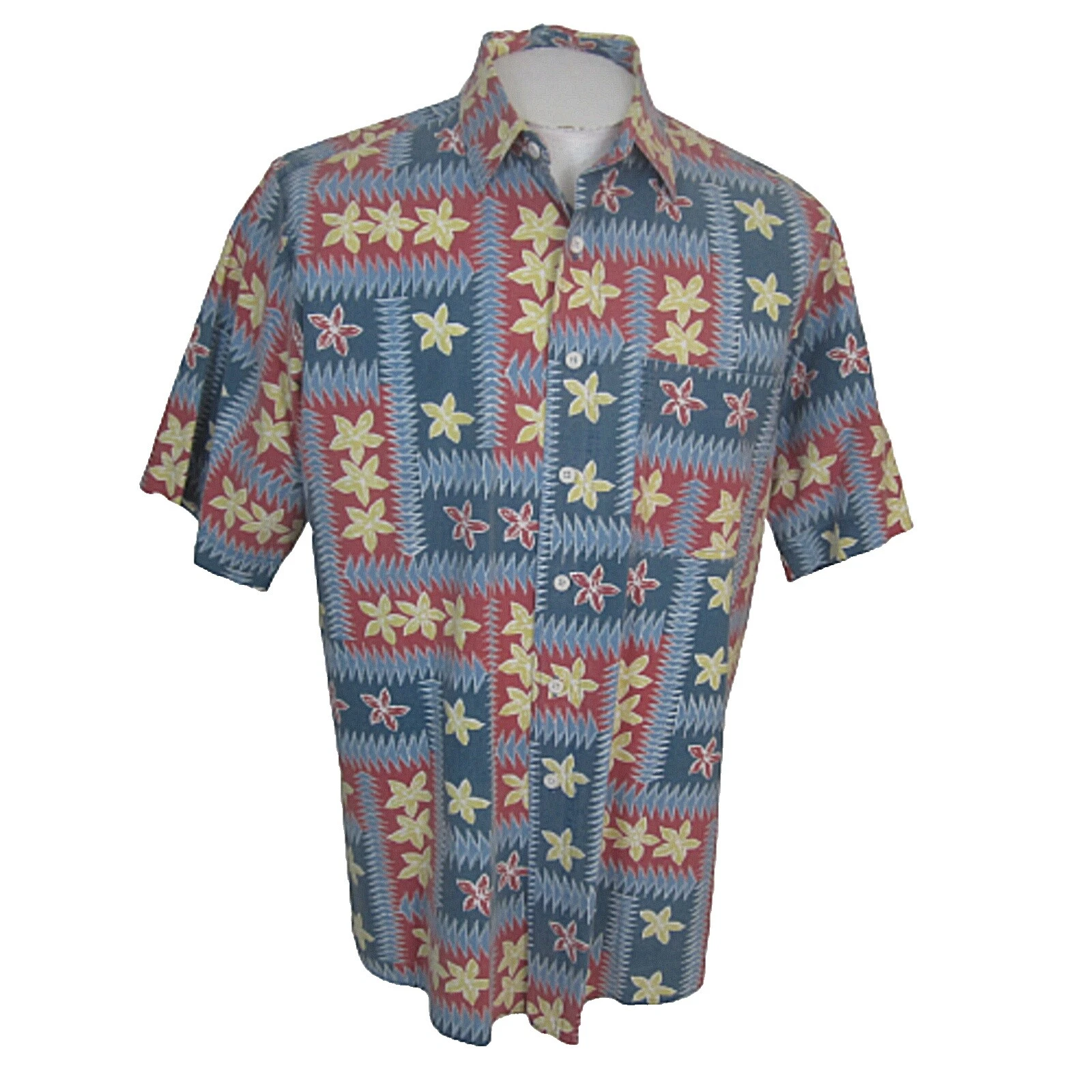 Impact Floral Casual Button-Down Shirts for Men