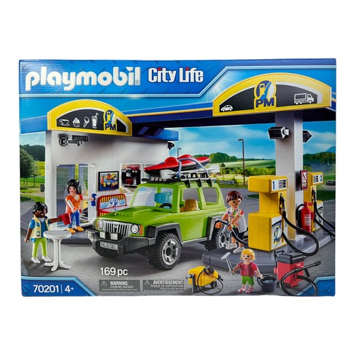 Playmobil 70201 Station Service- - City Life- Garage Voiture - Jeux & Jouets Playmobil 70201 Station Service- - City Life- Garage Voiture - Jeux & Jouets