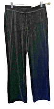 Zenergy By Chico's Womens Pants Size 0 US 4 XL Velour Velvet Pull On NWT