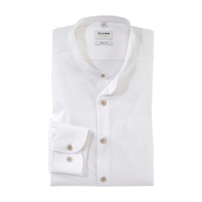 Olympus Level Five men's business shirt wedding beige 213634 20