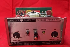 CIRCUIT & SHEILD REVERSE POWER RELAY TYPE 32R CONTROL 48/125 VDC 120V 437P4671