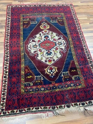  ✔ Türkei | 123 x 174| Handgeknüpft | Orientteppich | Carpet | Rug‼️ - Bild 1 von 4