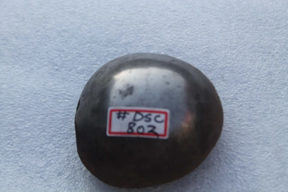 V. V Antiguo Lingote de Hierro Wootz Pastel/Bola de Cañón para Hacer Jambiya, Pesh-Kabz DSC#802 Foto 3 de 4