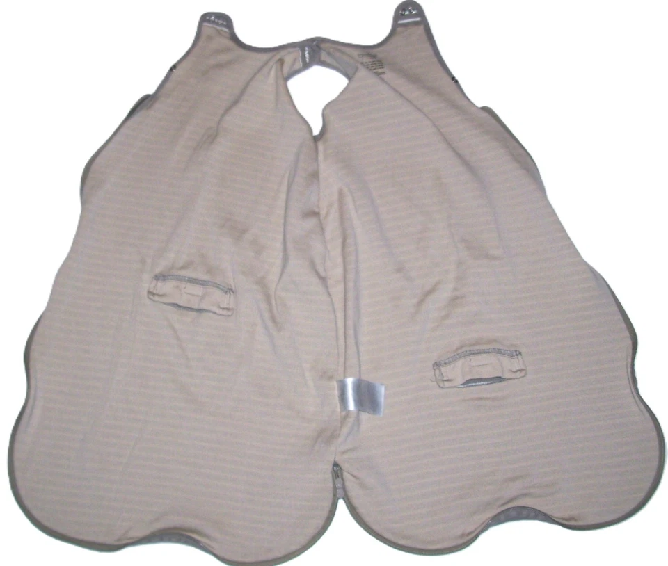 Saco de Dormir Woolino 4 Temporadas en Rayas Naturales 2-24 Meses Foto 2 de 4