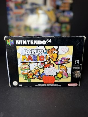 NINTENDO 64 || PAPER MARIO IN ORIGINALVERPACKUNG || RETRO N64 ||