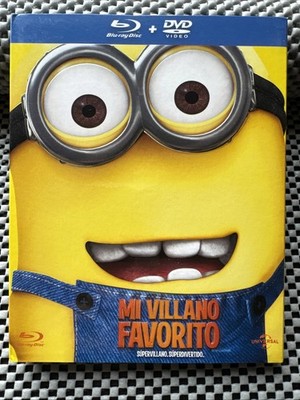 Mi Villano Favorito (Despicable Me) Blu-ray + DVD Eng/Span Audio, Span Art NEW