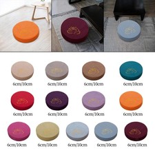 Meditationkissen Yoga Kissen Sitzkissen Rund Tatami Sitzpolster Durchmesser 40cm