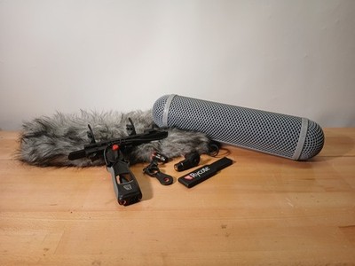 Mint Rycote WS 4 Modular Windshield Kit w/ WJ 4 Windjammer