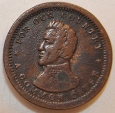 1863 Patriotic Civil War Token  135/441 on The Hot Collector