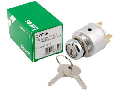 Lucas 31973, 47SA Ignition Switch for Mini, Morris Minor Sprite