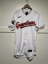 New Mens Nike Cleveland Guardians Flex Base Authentic On-Field Jersey Sz 40