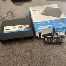 Sony BDP-S3700 Smart Blu-Ray and DVD Player with Wi-Fi - with remote and box