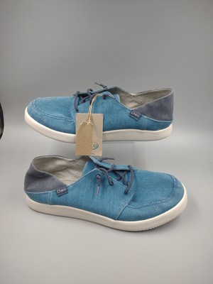 Chaco Chillos Canvas Sneakers ~ Men's 12 ~ Ocean Blue ~ JCH108465