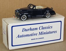 Durham Classics 1941 Chevy Deluxe Coupe Dark Blue 143 Nos Durham Classics 1941 Chevy Deluxe Coupe Dark Blue 143 Nos