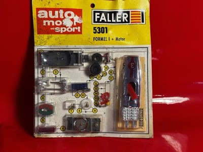 Faller ams Bausatz 5301 Formel I + Motor, original Blisterkarte, ungeöffnet