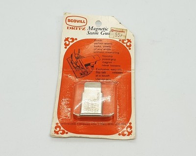 Vintage Dritz / Scovill magnetische Nahtführung - Woolworth. Ungeöffnet