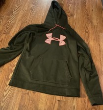 Under Armour Semi-fitted Coldgear Hoodie Unisex Size Large