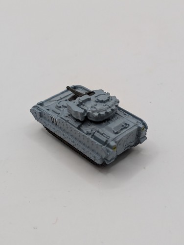 Micro Machines Military M2A2 Bradley IFV Tank Galoob LGTI 1994 Light Grey Camo - Picture 2 of 5