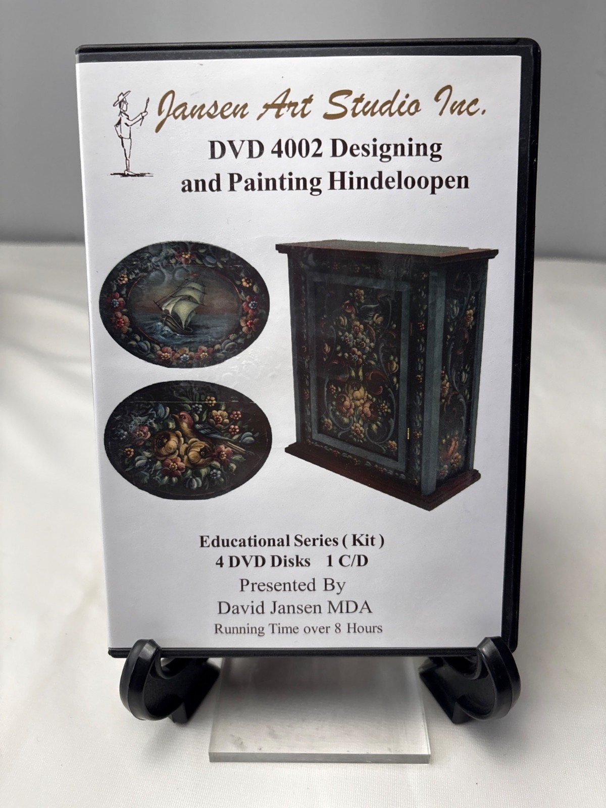 как выглядит Designing Painting Hindeloopen Educational David Jansen 4 DVD Set 8 Hours фото
