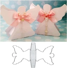 Angel Box Metal Die Cuts Cutting Dies, Angel Box Paper Cards Cutting Dies Cut St