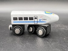 Wooden Bullet Train CRH Magnetic Engine Car BRIO Thomas Compatible