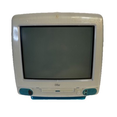 i Mac G3 ジャンク Vintage Working 1998 iMac G3 Teal Blue Mac OS 8.6 233MB | eBay