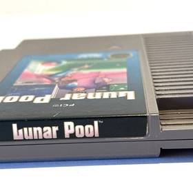 Cartucho de juego aut&eacute;ntico Lunar Pool (Nintendo NES) variante de 5 tornillos probado en muy buena condici&oacute;n