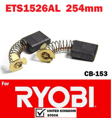 2x Kohlebürsten für Ryobi ETS1526AL 254mm Tischkreissäge