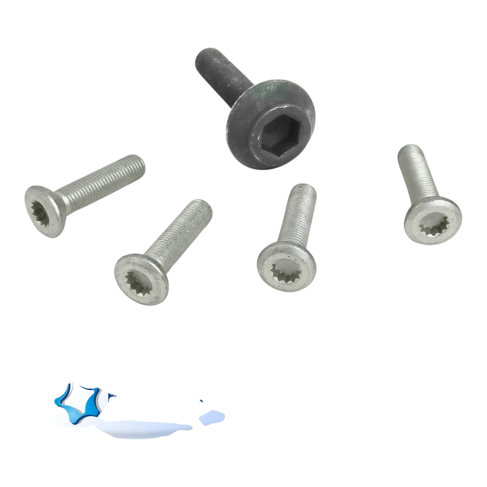 Front Wheel bearing bolts hub kit Audi 8E0498625 A4 B6 B8 Passat B5