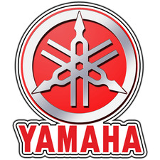 Yamaha Logo 1 Sticker Waterproof Vinyl Decal Die-Cut Laptop Car