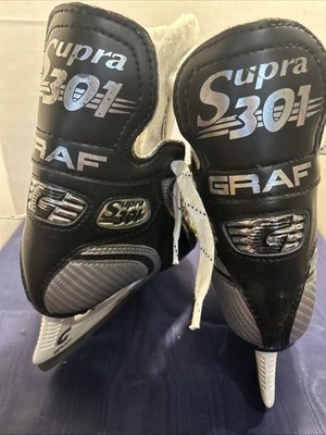 GRAF Supra301 Pro2000 Cobra Stainless Steel Blade Ice Hockey Skates 3 Anatomical