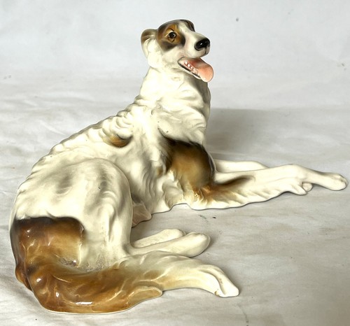 Vintage Astrian Borzoi Russian Wolfhound Figurine N 2553