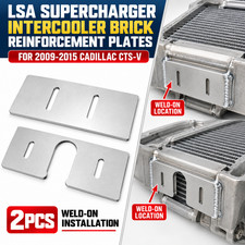 For 09-15 Cadillac Cts-v Lsa Supercharger Intercooler Brick Brace Plates 150036
