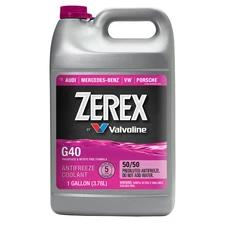 Zerex™ G40 Antifreeze - Coolant 50/50 for Audi Mercedes-Benz VW Porsche & Volvo