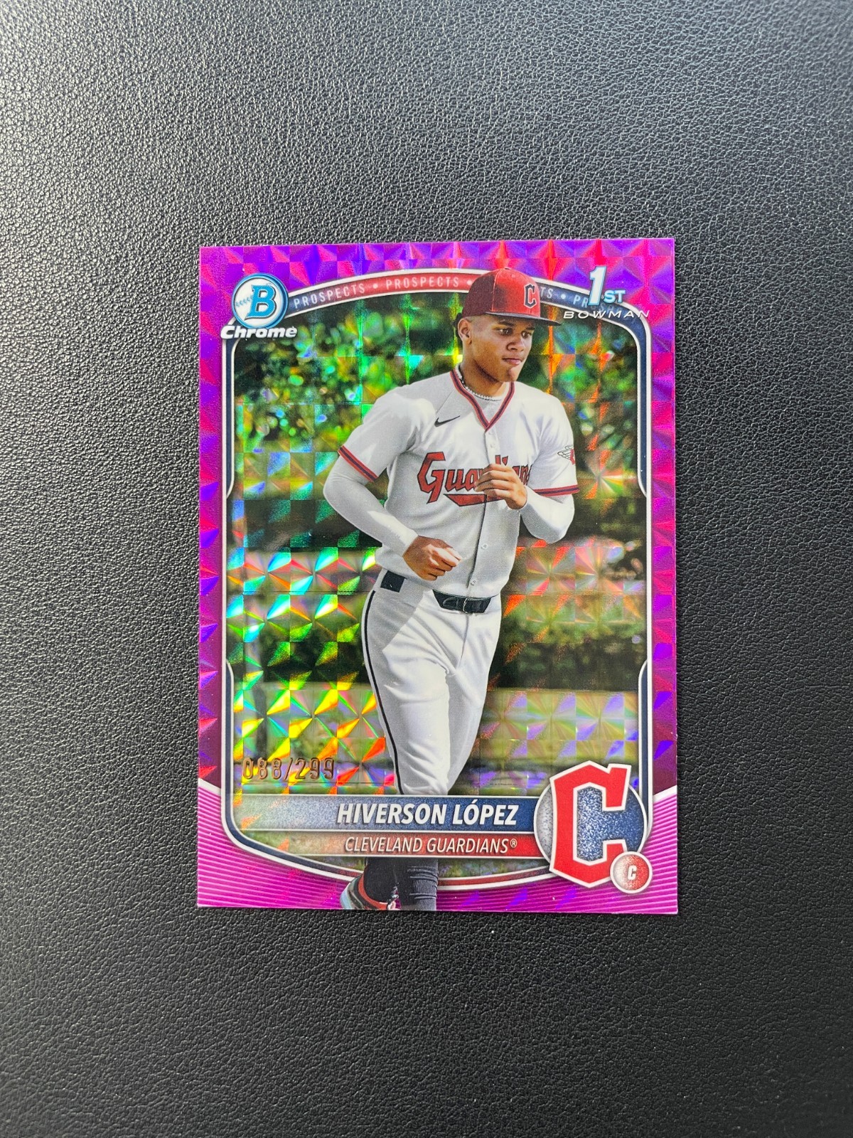 Hiverson Lopez 2025 Bowman Chrome #BCP-196 Chrome Prospects