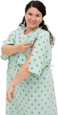 3 Pack - Hospital Gown IV Snap Sleeves - One Size Fits All Small - 2XL 