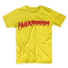 Hulk Hogan 80's WWF HULKAMANIA Wrestlemania Wrestling Shirt