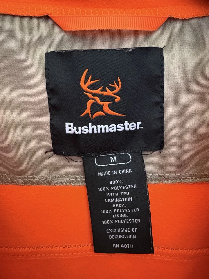 Bushmaster Juvenil Medio Realtree Camuflaje Naranja Brillante Chaleco de Caza Equipo al Aire Libre  Foto 4 de 4