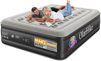 Olarhike Luftmatratze Selbstaufblasend, Luftbett 2 Personen, Gästebett Bett, Mat