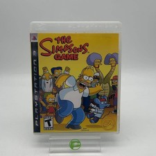 The Simpsons Game (Sony PlayStation 3 PS3, 2007)