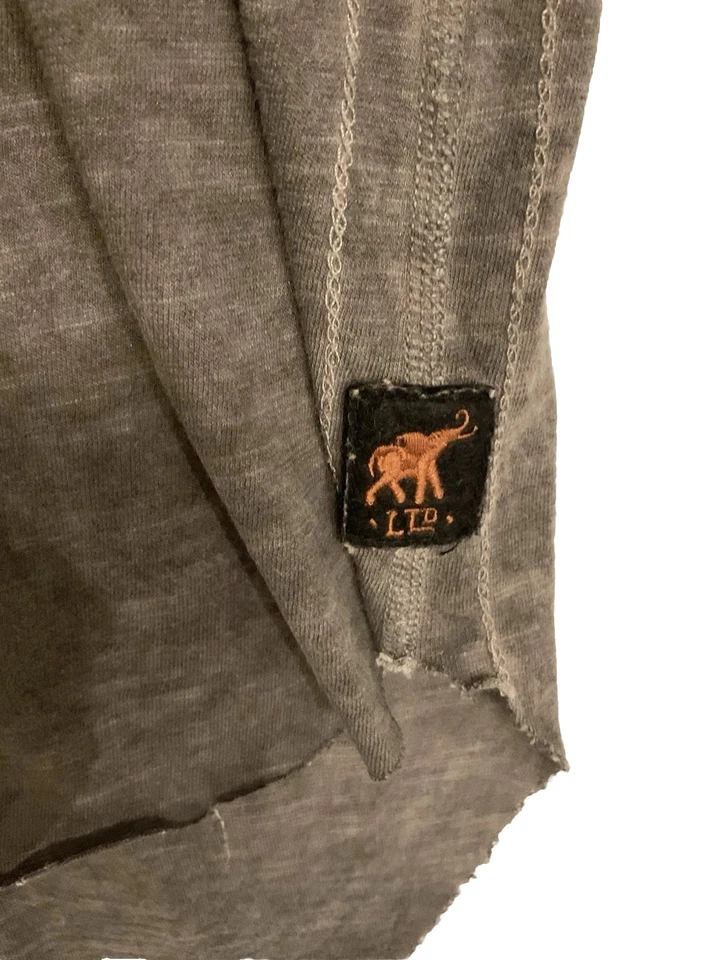 The Allman Brothers banda Trunk LTD Free People Mujer Gris Camiseta sin mangas Nueva Foto 4 de 4