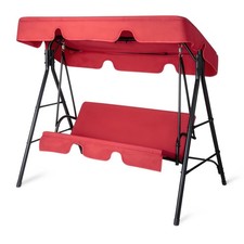 68 43 60 inch Red KD style with cushion canopy Iron Oxford cloth 250kg