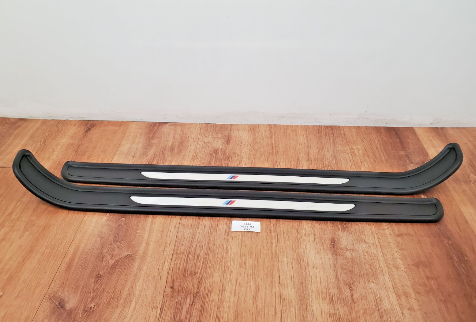 ✅ 08-13 OEM BMW E92 E93 M3 Door Sill Plate Molding Trim Left Right SET M SPORT