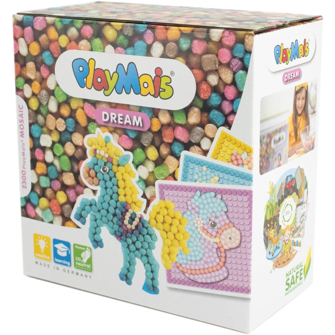 PlayMais Dream Pony Mosaic Creative Craft Set New